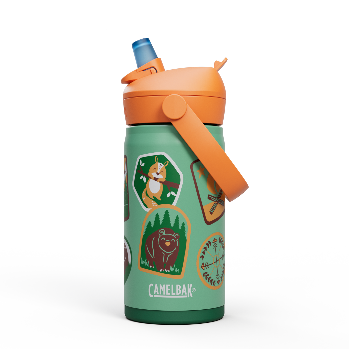 thrivetm-flip-straw-kids-12oz-bottle-insulated-stainless-steel-n5 nswfkxg1wq